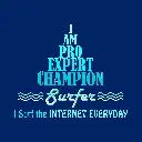 I Am Surfer Cyan BG.webp