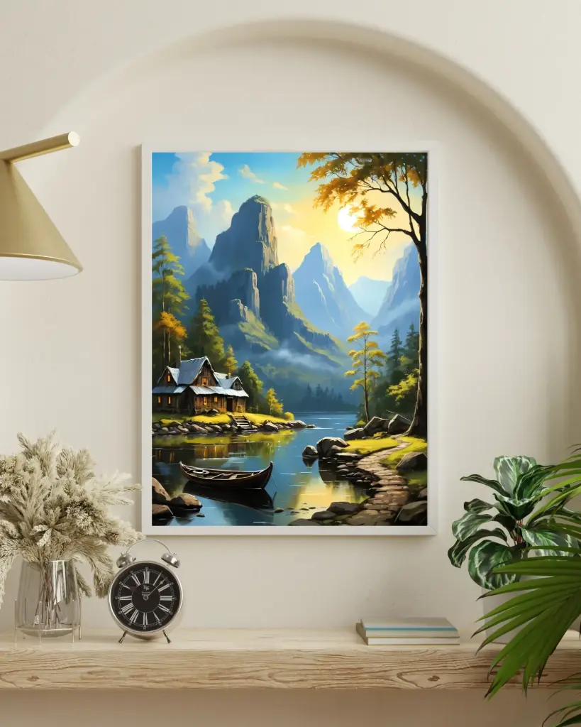 Whispers of the Wild – Morning in the Mountain Valley