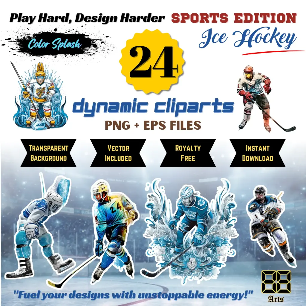 Dynamic Sports Vibes - ICE HOCKEY EDITION