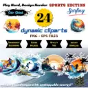 Dynamic Sports Vibes - SURFING EDITION