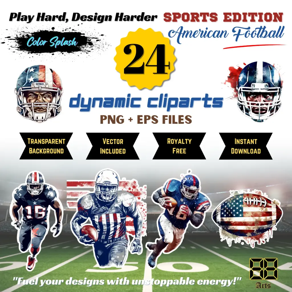 Dynamic Sports Vibes - AMERICAN FOOTBALL EDITION