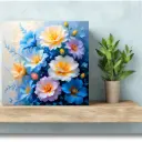 Elegant Floral Wall Art - 4