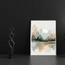 Abstract Forest Reflection