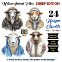 Urban Animal Vibes - SHEEP EDITION