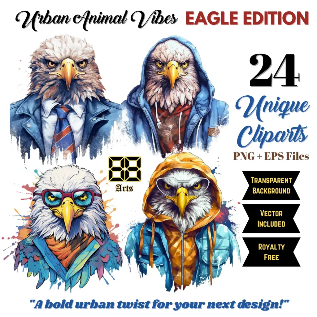 Urban Animal Vibes - EAGLE EDITION