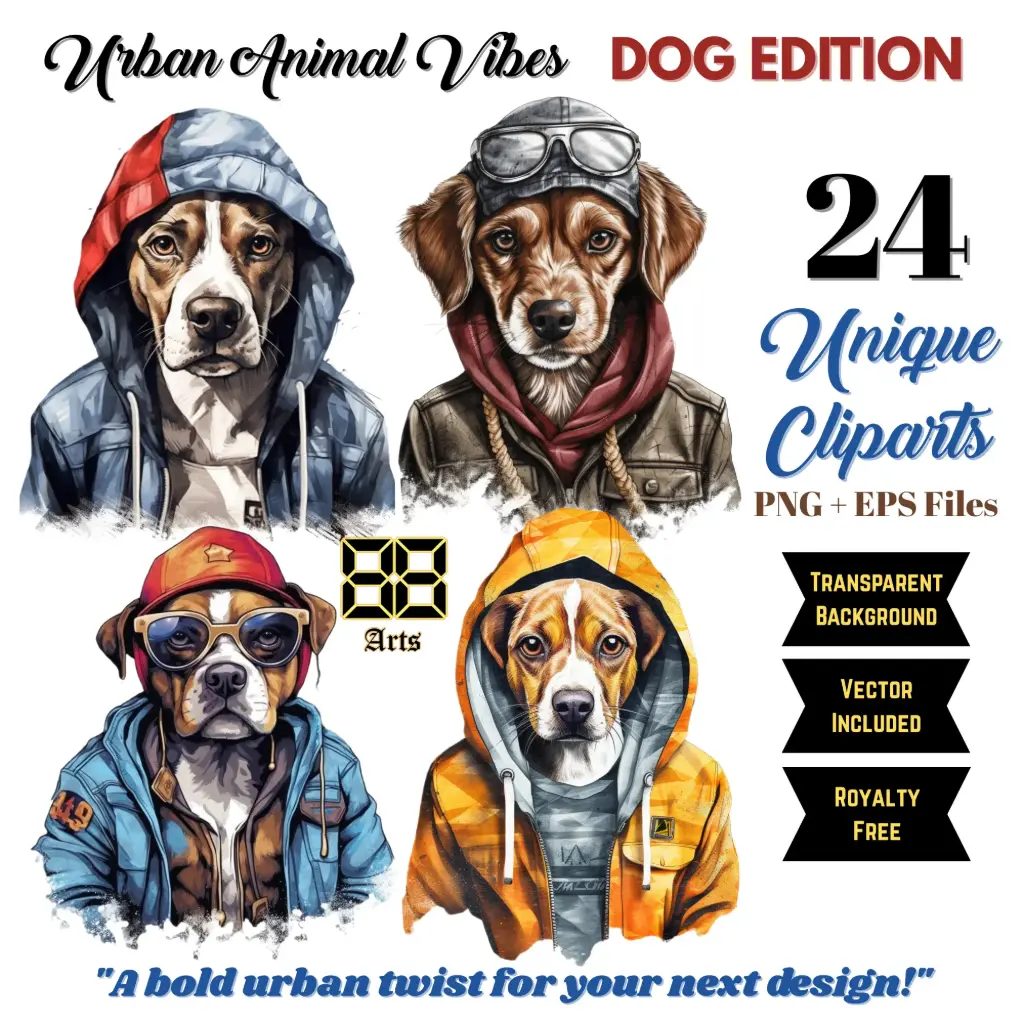 Urban Animal Vibes - DOG EDITION