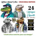 Urban Animal Vibes - CROCODILE EDITION
