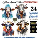 Urban Animal Vibes - COW EDITION