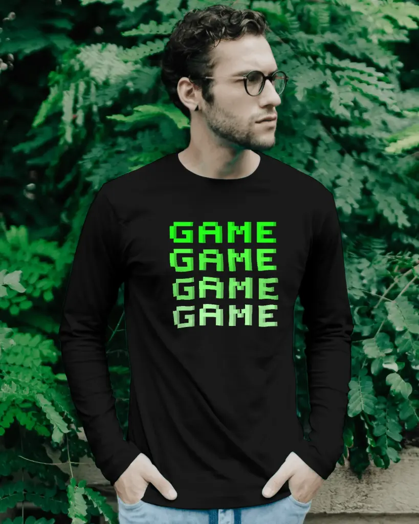'GAME' Pixel Typography