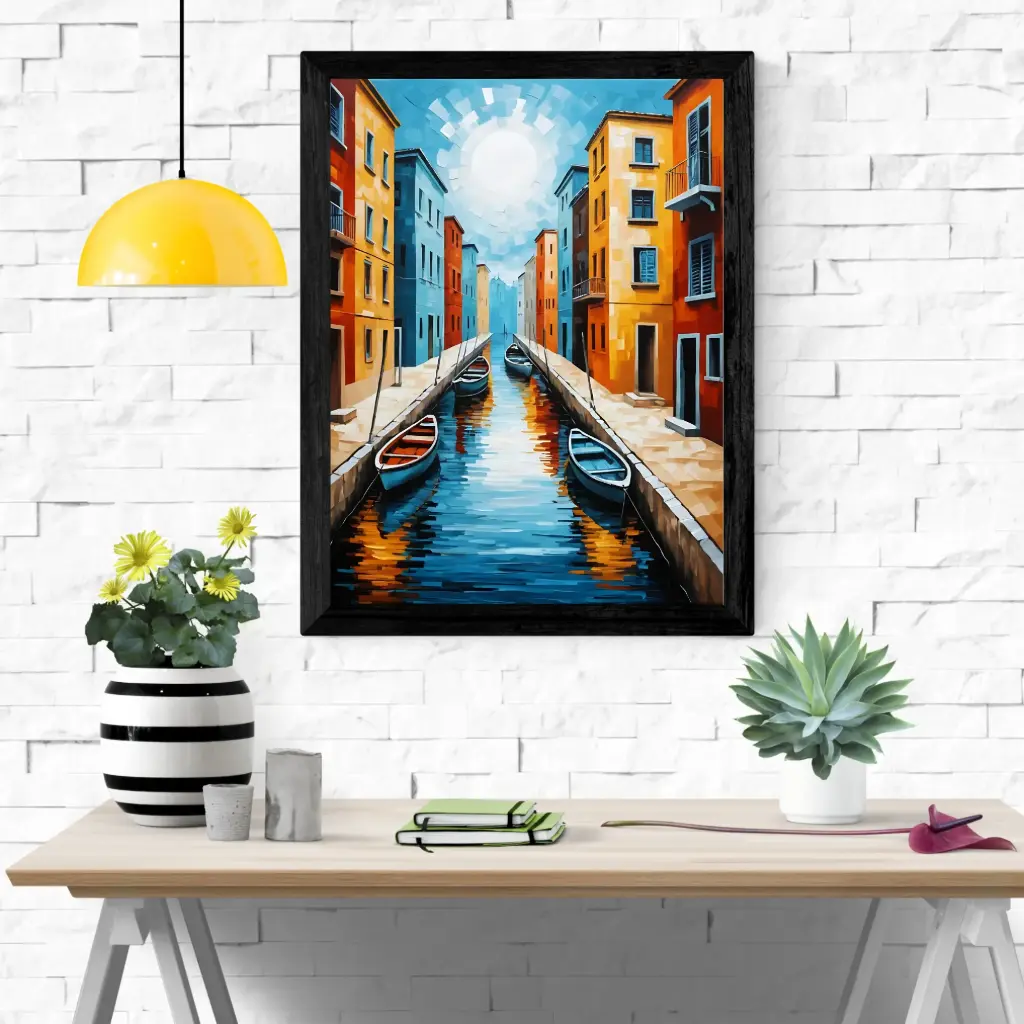 Canal Dreams – City Reflections in Color