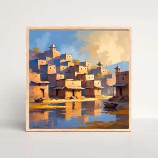 Village in Amber