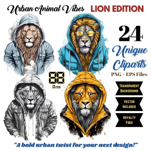 Urban Animal Vibes - LION EDITION