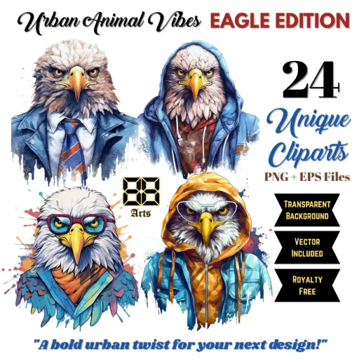 Urban Animal Vibes - EAGLE EDITION