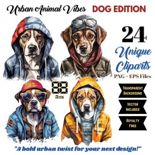 Urban Animal Vibes - DOG EDITION