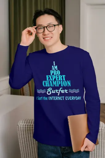 I Am Surfer – Tech Tee for Digital Champs
